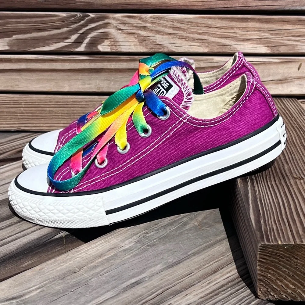 Converse purple magenta